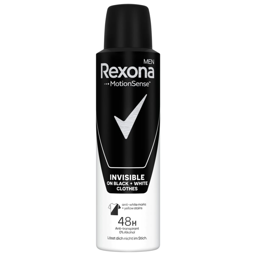 Rexona Men Deospray Invisible on Black+White clothes 150ml